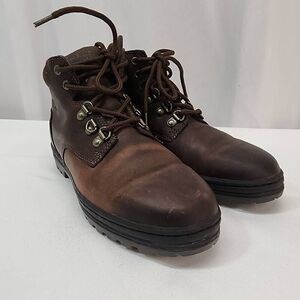 Timberland Size 8.5 Brown Leather Lace Up Hiking Trail Women's Boots Z